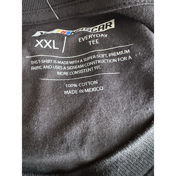 Hurley Men's Nascar Everyday Flame Long Sleeve Cotton T-shirt Black XXL - Picture 8 of 8